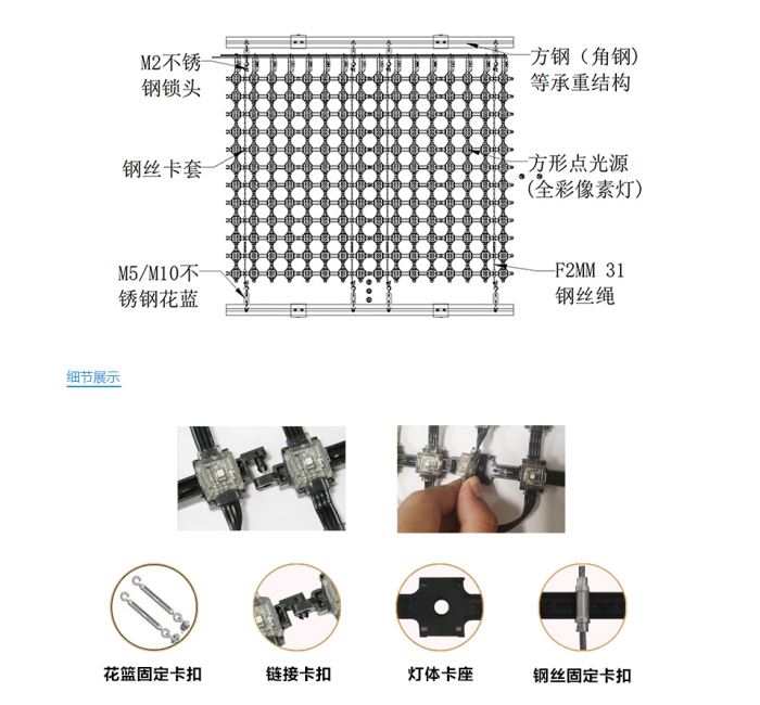 P38.5 LED 網(wǎng)格屏，LED網(wǎng)格軟屏，戶外LED網(wǎng)格屏